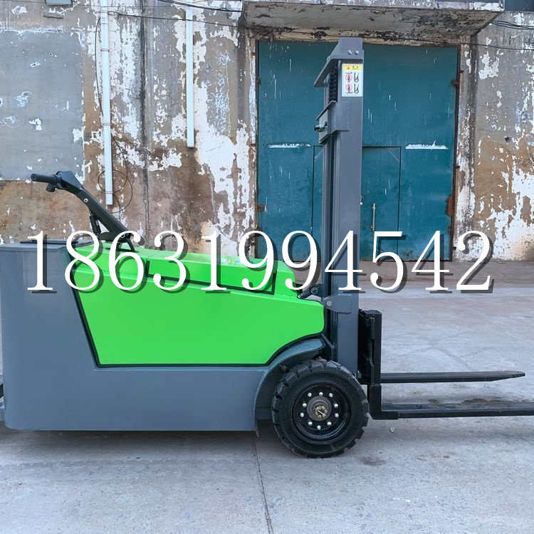 高密市小型电动叉车1吨2吨步行站驾式电瓶堆高充电装卸车液压升降车铲车